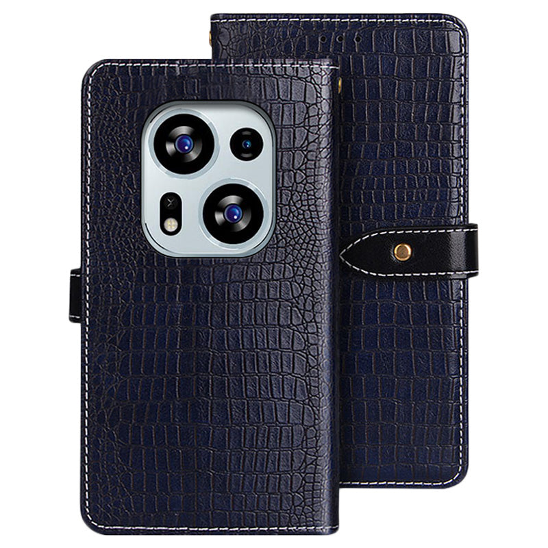 IDEWEI For Tecno Phantom X2 5G Crocodile Texture PU Læder Stand Pung Etui Magnetlås Telefon Cover IDEWEI For Tecno Phantom X2 5G Crocodile Texture PU Læder Stand Pung Etui Magnetlås Telefon Cover